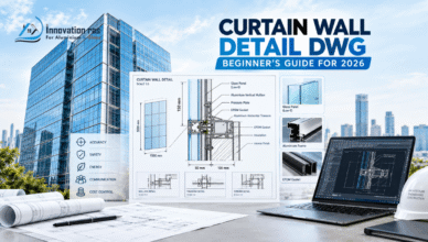 curtain wall detail dwg