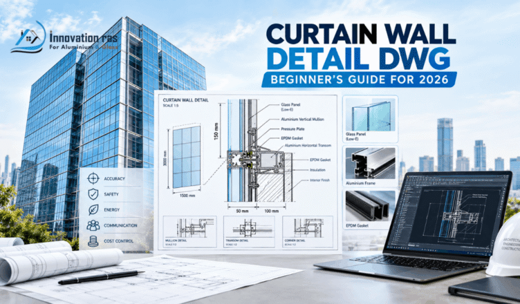 curtain wall detail dwg