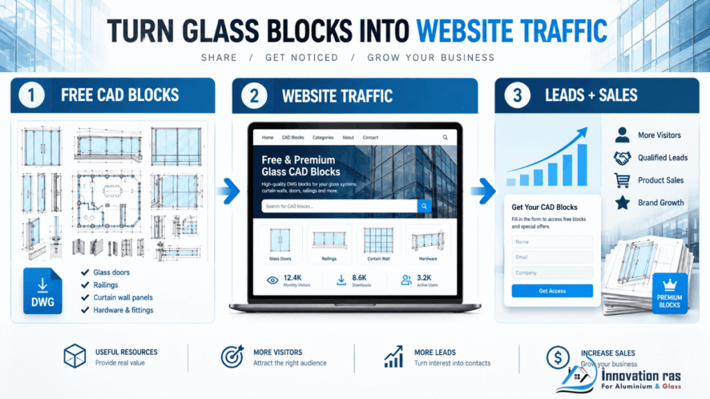 AutoCAD Blocks for Glass Systems