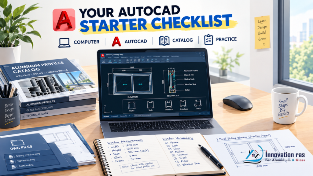 AutoCAD for Aluminum Window Design