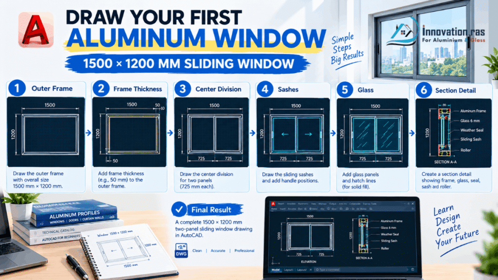 AutoCAD for Aluminum Window Design