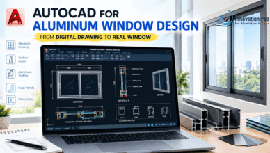 AutoCAD for Aluminum Window Design