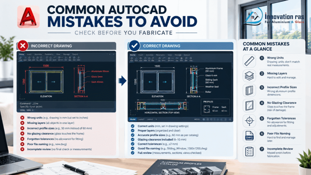 AutoCAD for Aluminum Window Design